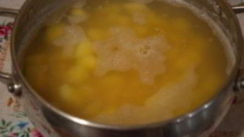 гороховый суп с картошкой