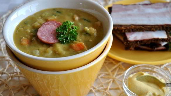 Рецепт Горохового супа с колбасками