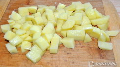 гороховый суп с копченой курицей