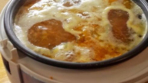 гороховый суп с копченостями в мультиварке