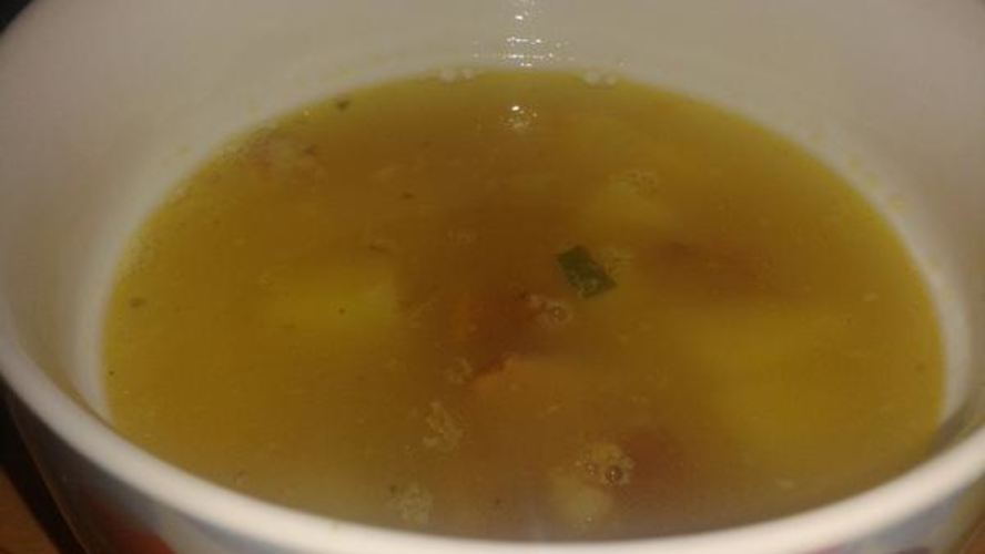 Рецепт горохового супа с копчеными ребрышками