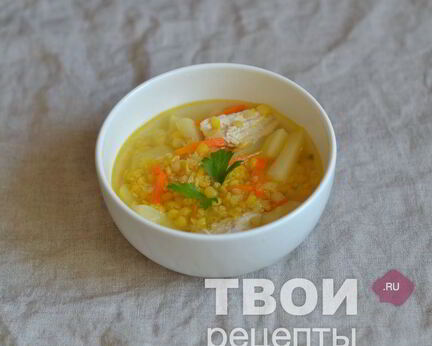Гороховый суп с курицей