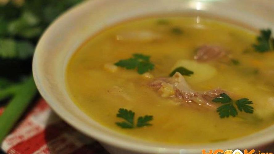 Рецепт горохового супа с мясом