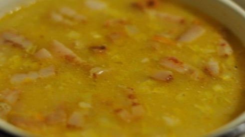 гороховый суп с мясом