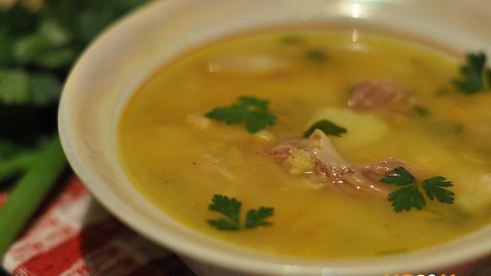гороховый суп с мясом