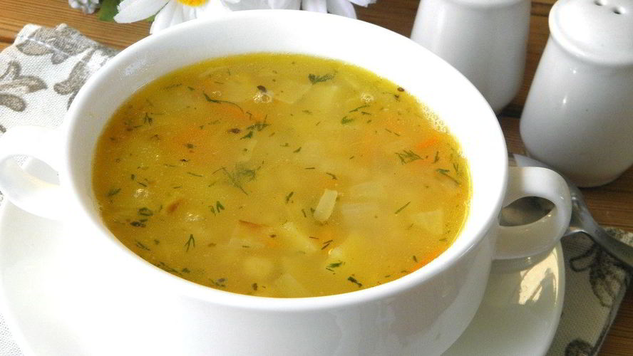 Рецепт постного горохового супа
