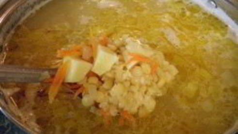 постный гороховый суп