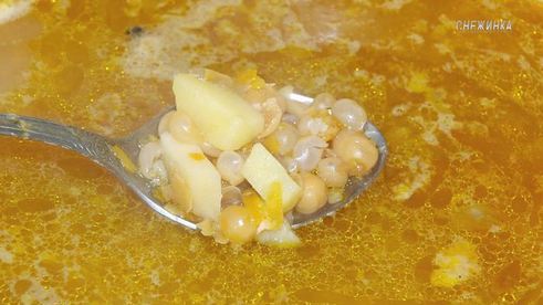 суп гороховый , любимый