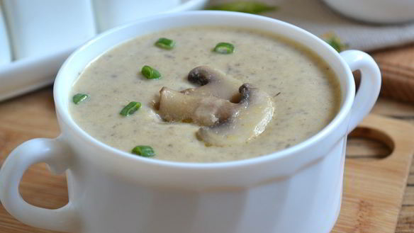Рецепт Грибного крема-супа из шампиньонов