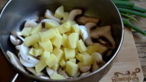 грибной крем-суп из шампиньонов