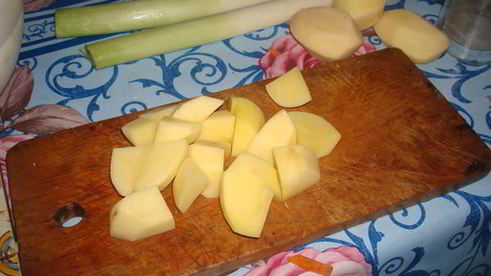 испанский крестьянский суп оллада