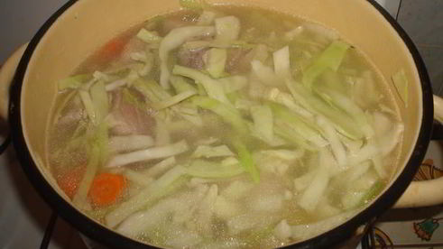 испанский крестьянский суп оллада