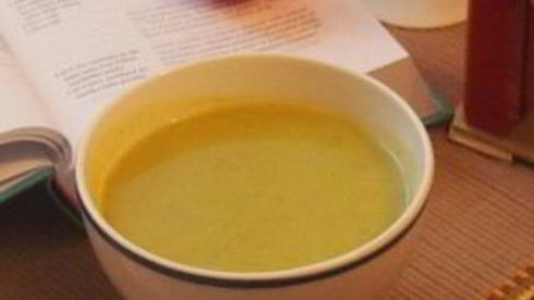 картофельный суп с пореем