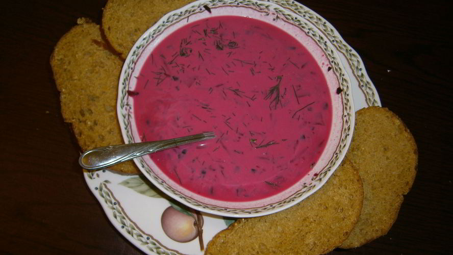 Рецепт холодника из свеклы