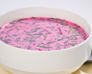 Холодный свекольный суп