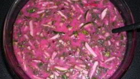 холодный свекольный суп