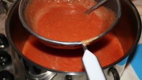 холодный томатный суп