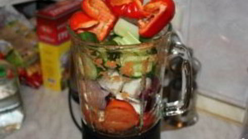 холодный томатный суп