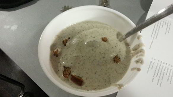 Рецепт Крема-супа из грибов и курицы в мультиварке