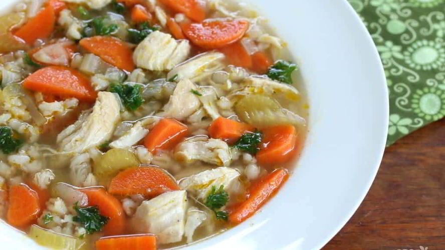 Рецепт куриного супа с перловкой