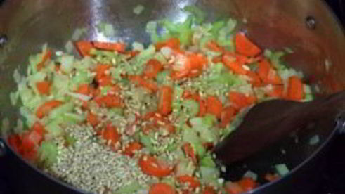 куриный суп с перловкой