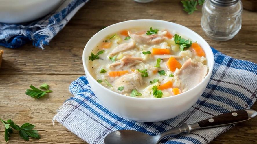 Рецепт куриного супа с цветной капустой