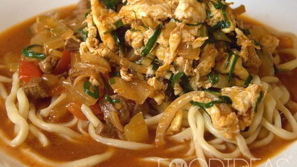 Рецепт Лагмана с курицей