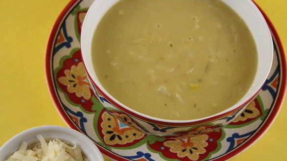 Рецепт Лукового супа с яблоком и сидром