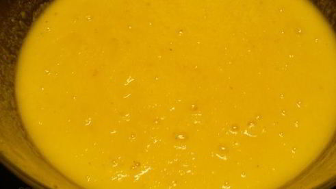 луковый суп с яблоком и сидром