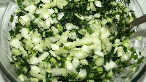 азербайджанская окрошка овдух