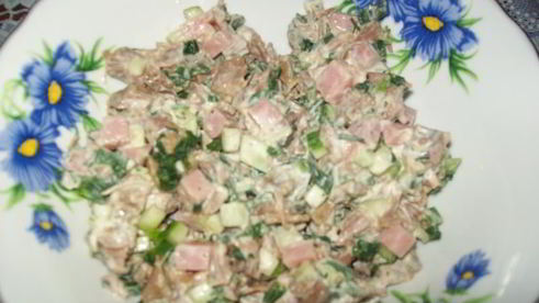 окрошка богатая