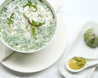 Окрошка на айране