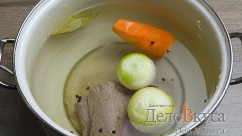 окрошка на квасе