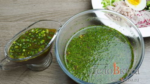 окрошка на квасе