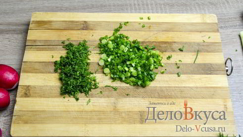 окрошка на квасе