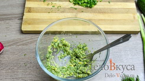 окрошка на квасе