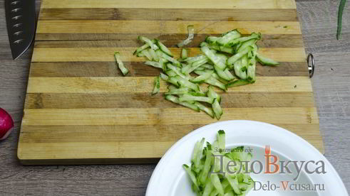 окрошка на квасе