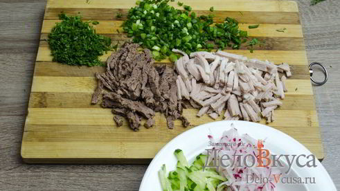 окрошка на квасе