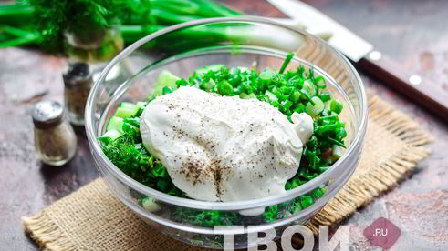 окрошка на минералке