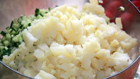 окрошка с квасом