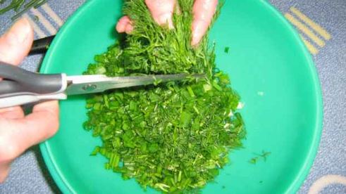 окрошка с майонезом