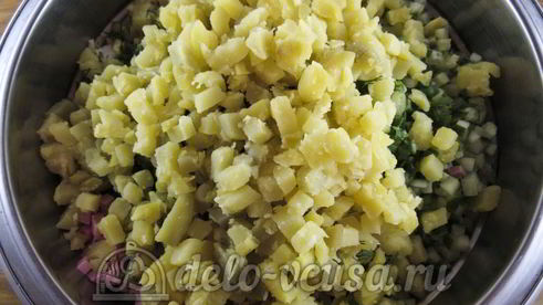 окрошка с редиской