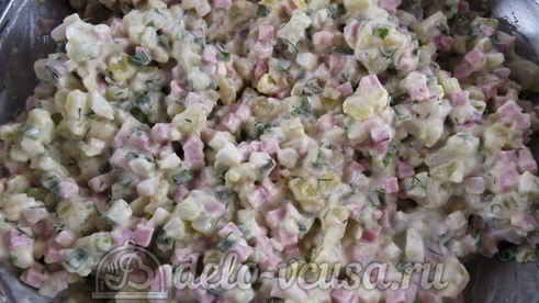 окрошка с редиской