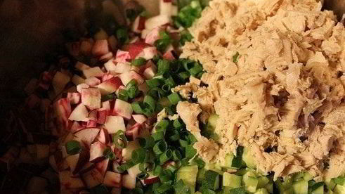 окрошка с таном и ледяным квасом