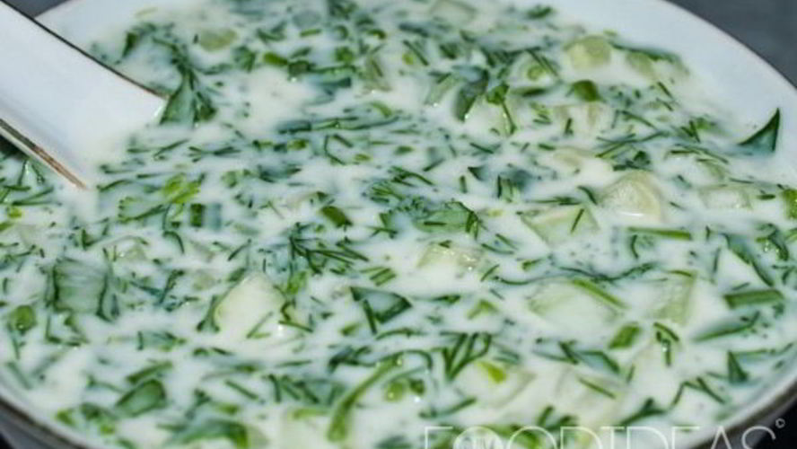 Рецепт простой окрошки