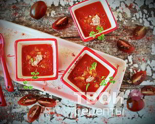 Томатная окрошка