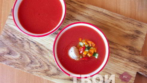 томатная окрошка