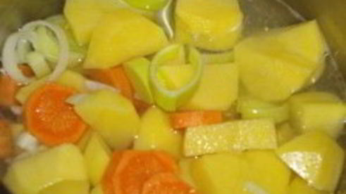 итальянский овощной суп