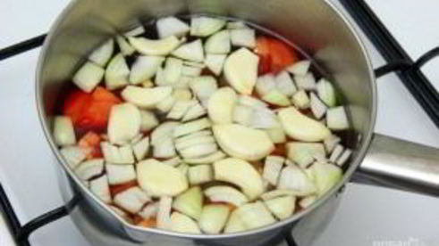 овощной суп с имбирем