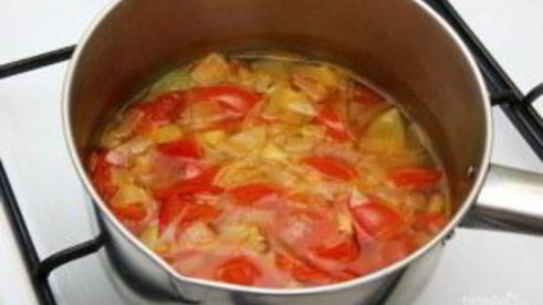 овощной суп с имбирем